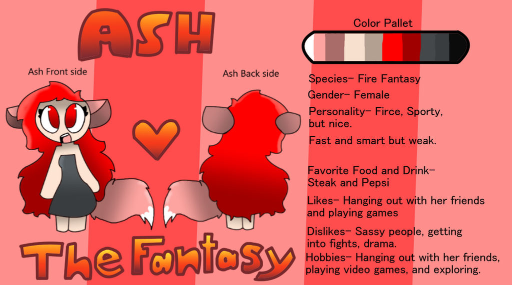 Ash Refrence Ash reference sheet by KatTheFantasy on DeviantArt