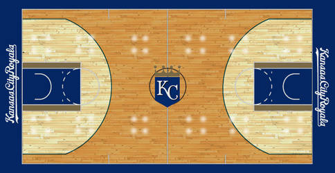 Kansas City Royals Custom Court