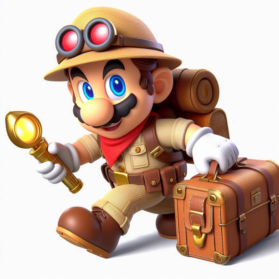 Mario Explorer Explorer Mario by BlqckHeart on DeviantArt