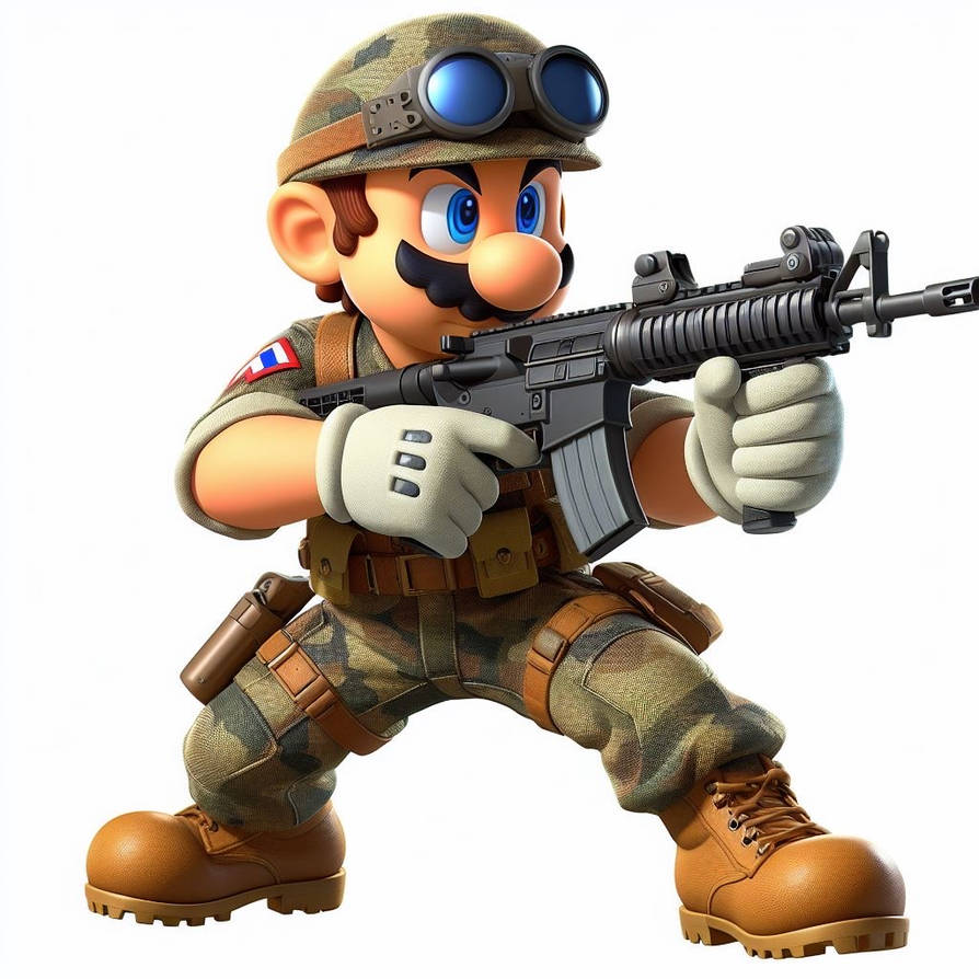 Mario Solider Solider Mario by BlqckHeart on DeviantArt