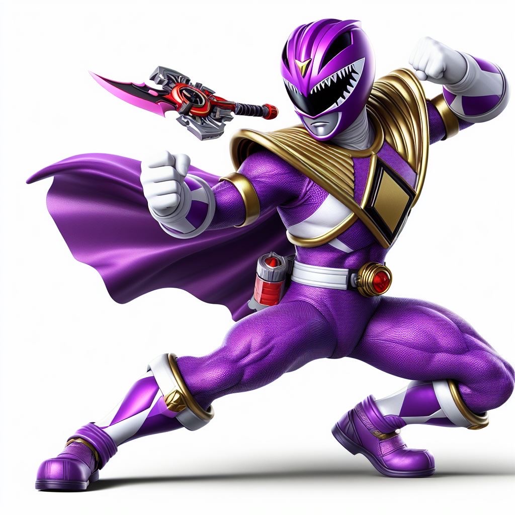 Purple Ranger by BlqckHeart on DeviantArt
