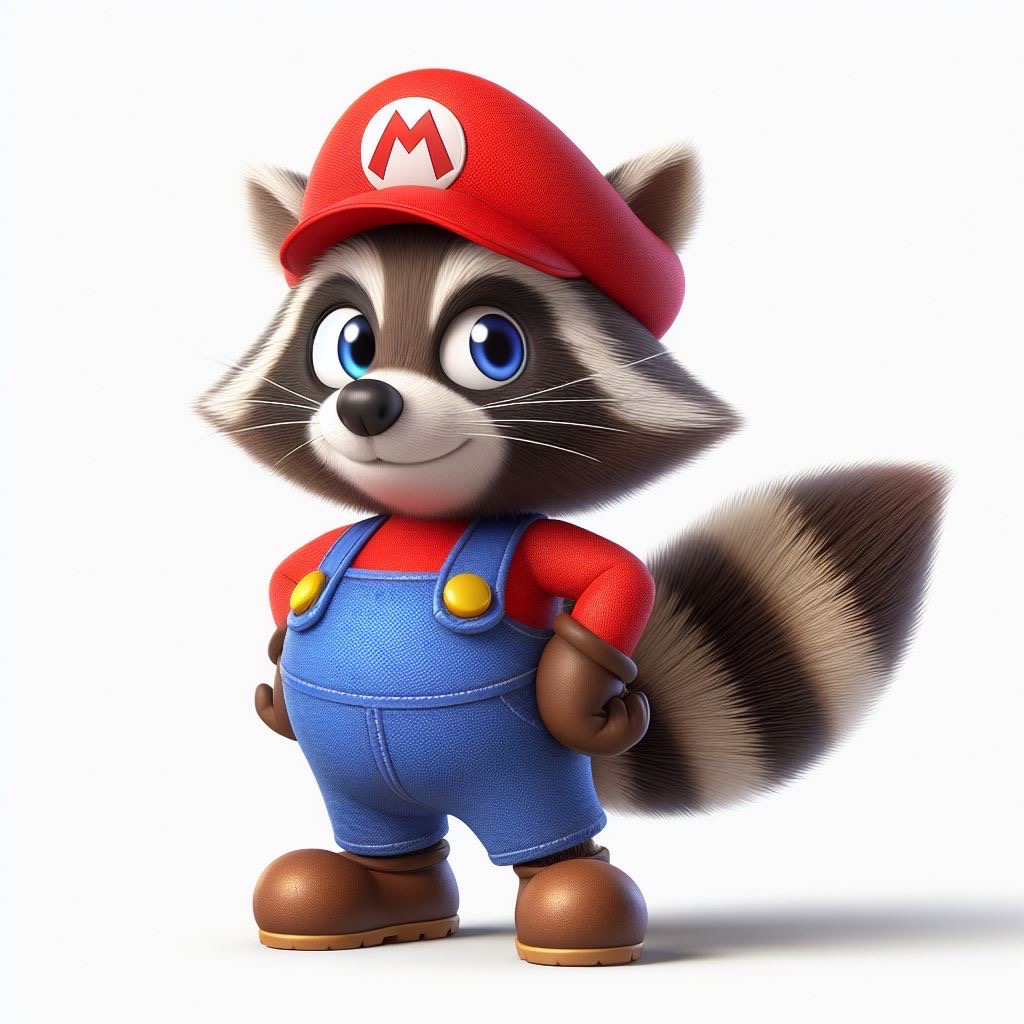 Mario Raxon Raccoon Mario by BlqckHeart on DeviantArt