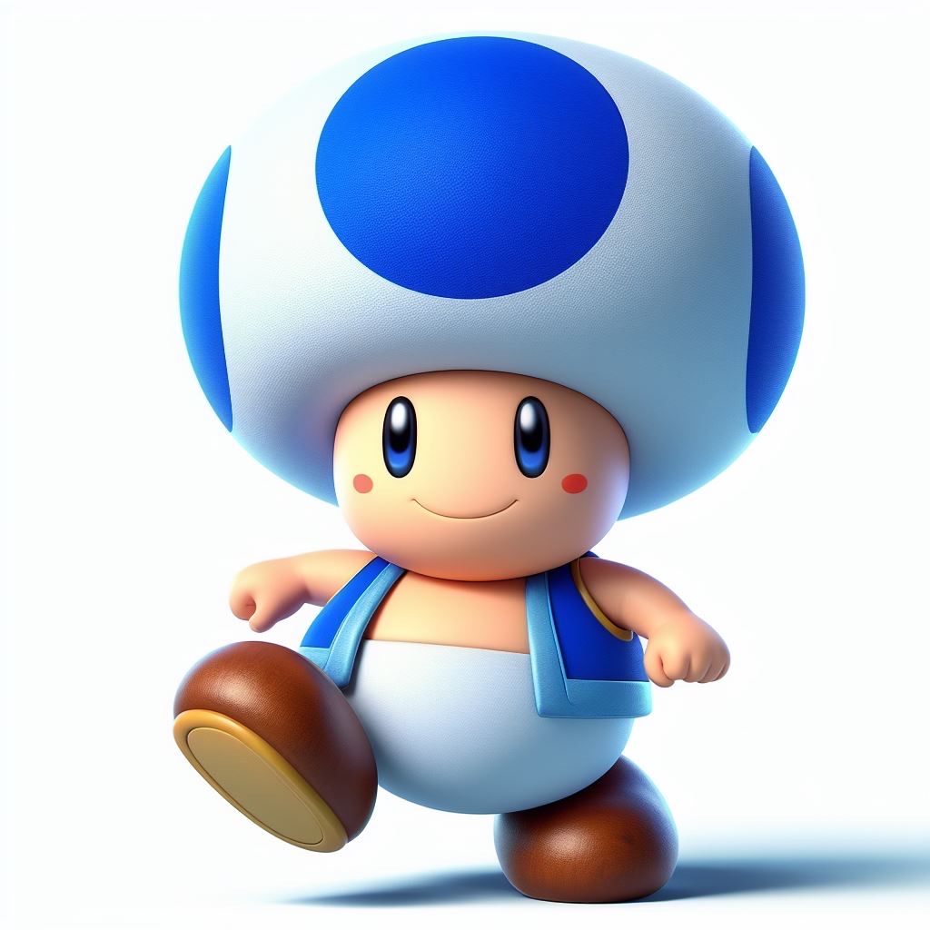 Blue Toad by BlqckHeart on DeviantArt