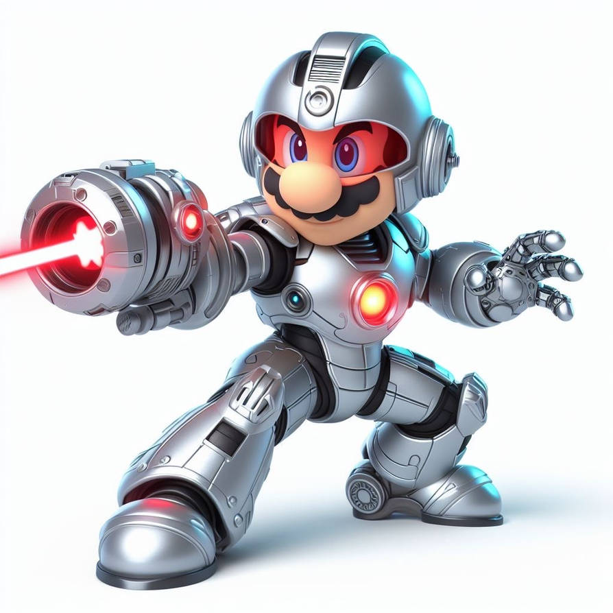 Mario Solider Later Suit Mario by BlqckHeart on DeviantArt