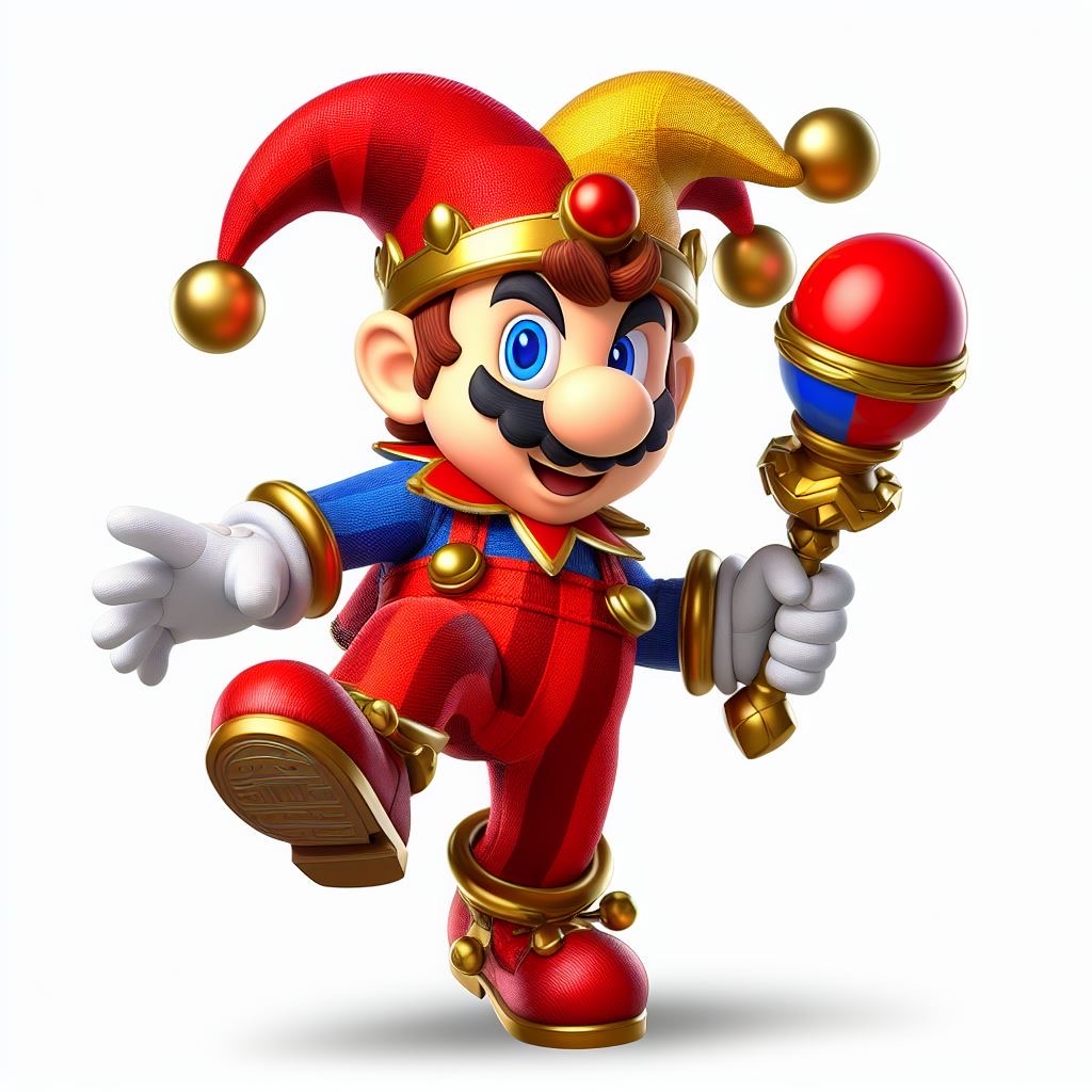 Rpg Jester Jester Mario by BlqckHeart on DeviantArt