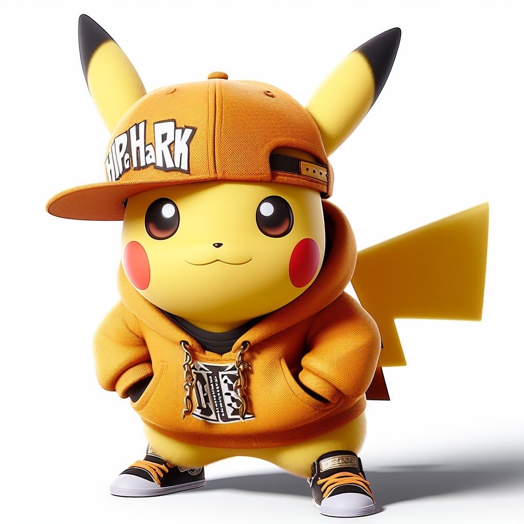 Hip Hop Pikachu by BlqckHeart on DeviantArt