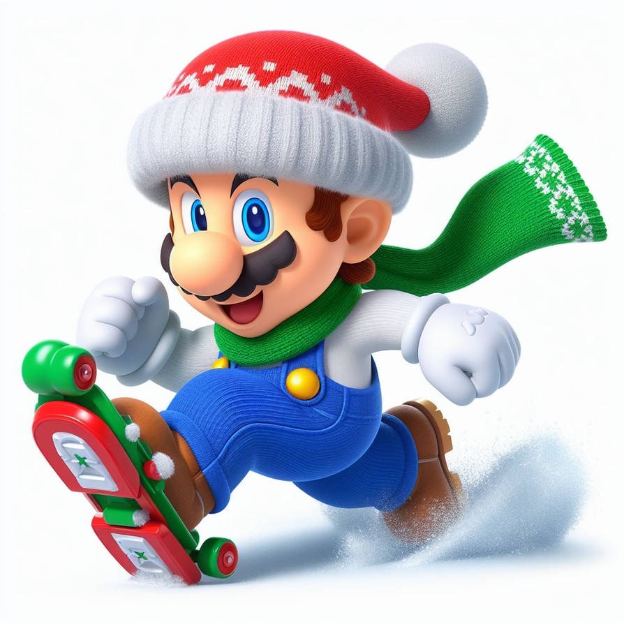 Wintertime Mario By BlqckHeart On DeviantArt wintertime-mario-by-blqckheart-on-deviantart
