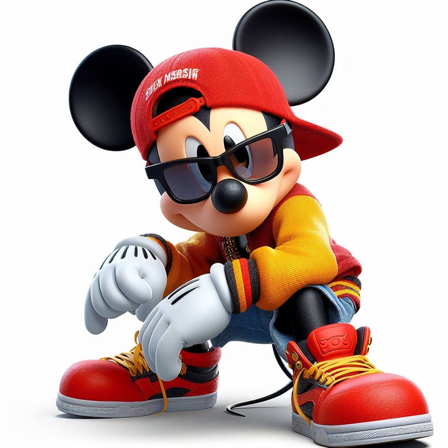 Hip Hop Mickey by BlqckHeart on DeviantArt