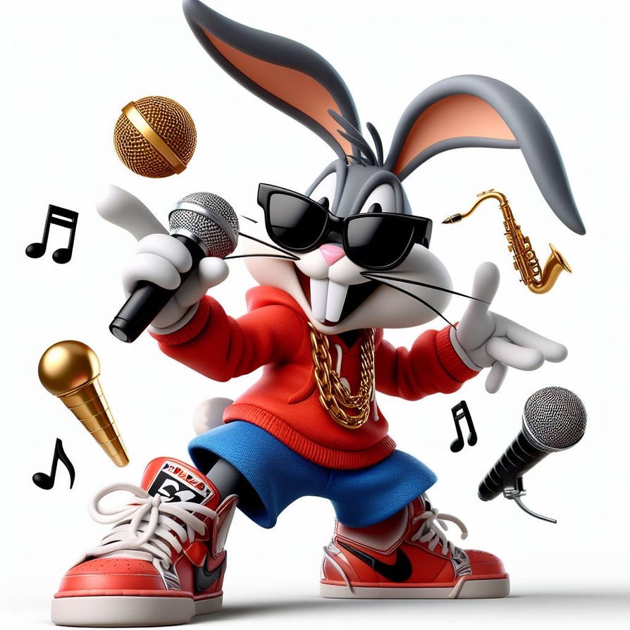 Hip Hop Bugs Bunny by BlqckHeart on DeviantArt
