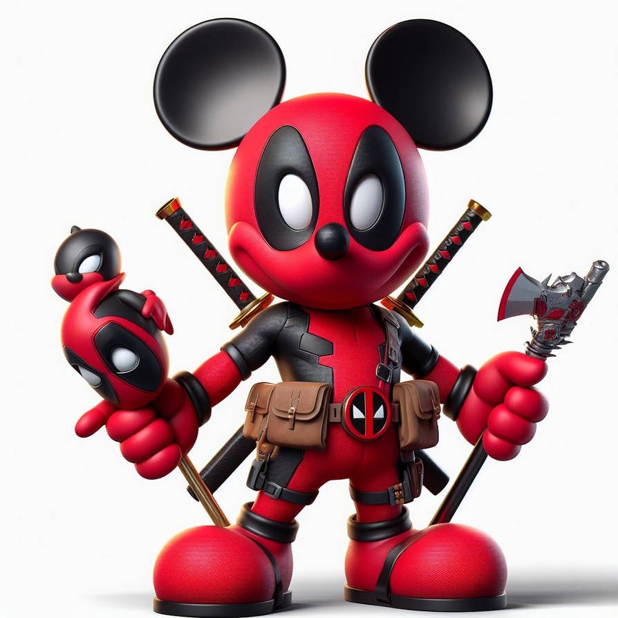 Mickey Mouse Deadpool outfit by BlqckHeart on DeviantArt