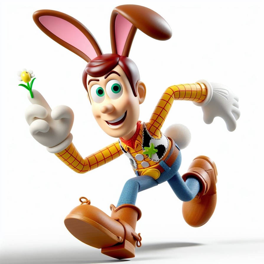 Easter Bunny Woody by BlqckHeart on DeviantArt
