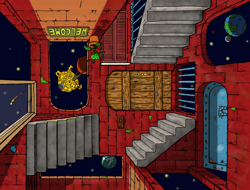 Escher-esque Layout by mattimations on DeviantArt