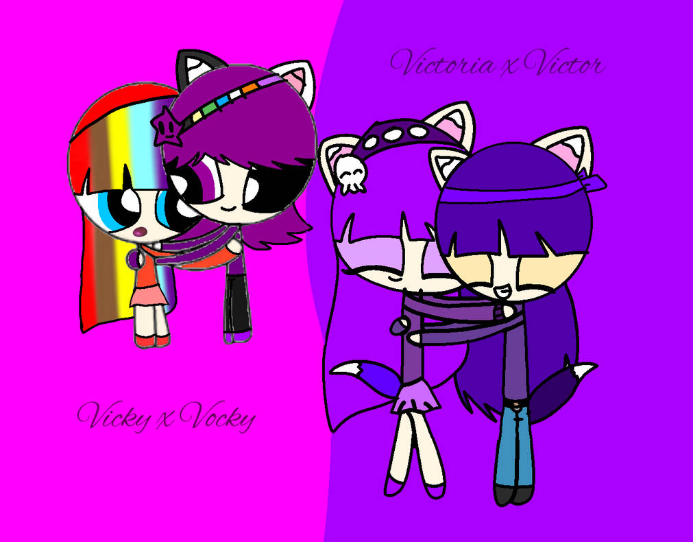 Vicky x Vocky and Victoria x Victor by Madisonarthur2009 on DeviantArt