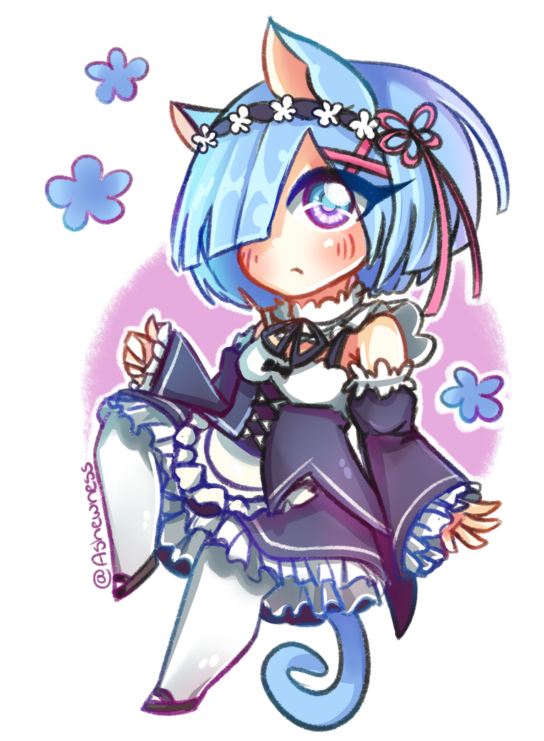 Chibi Vector Rem Chibi Rem by REIZOMA on DeviantArt