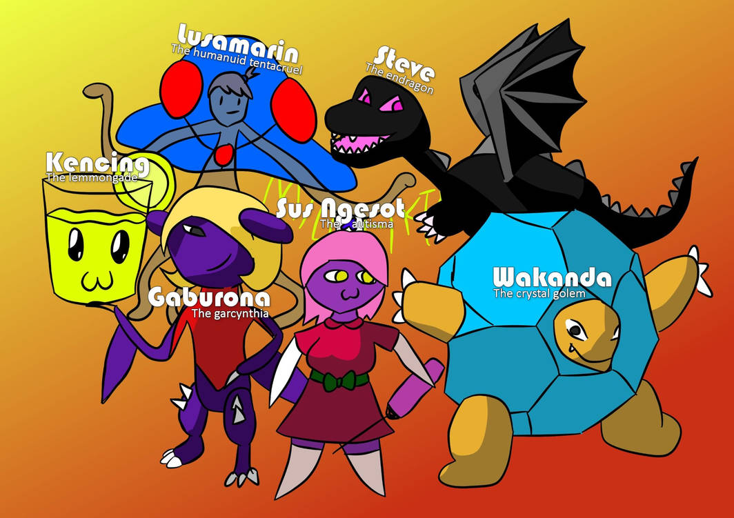 Pokemon Wack Team 2023 by Milofiktri on DeviantArt