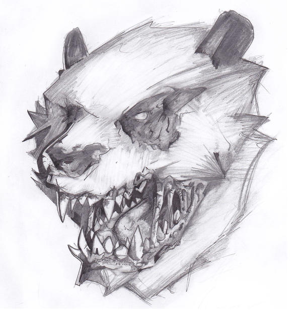Undead Panda Undead panda. by ThroughaLenz on DeviantArt