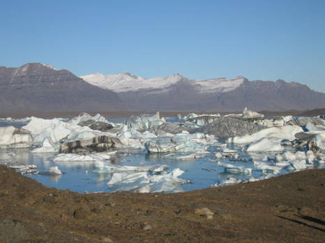 Jokulsarlon...a lake