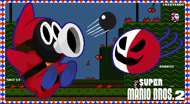 Snifit And Phanto by FierceTheBandit on DeviantArt