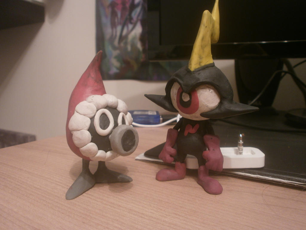 Ice Snifit and Commander Peepers Clay Models by FierceTheBandit on ...