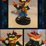 Crash Bandicoot - Biker Suit Rough Clay Model