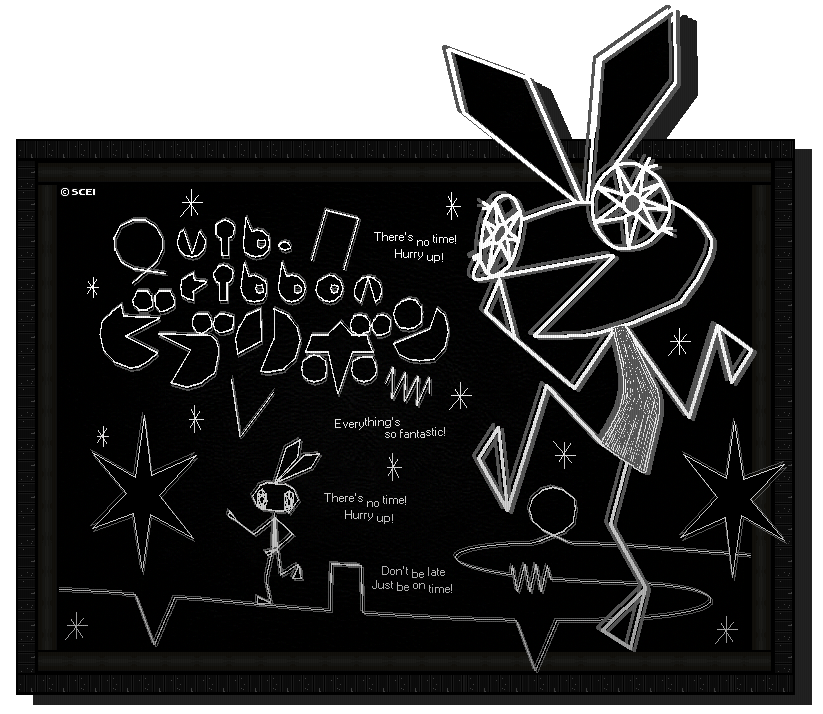 Vib Ribbon Rabbit Hopping Vectex Bunny - Vib-Ribbon by FierceTheBandit on DeviantArt
