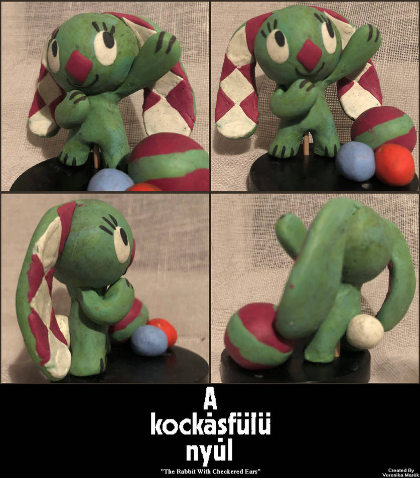 The Rabbit With Checkered Ears - Rough Clay Model by FierceTheBandit on ...