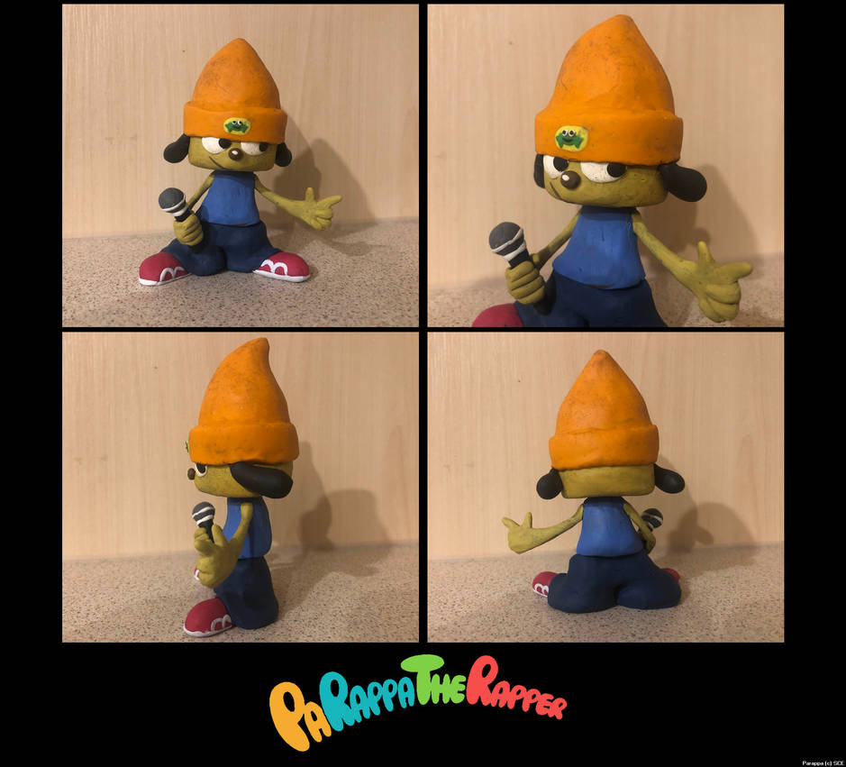 Parappa The Rapper - Rough Clay Model by FierceTheBandit on DeviantArt