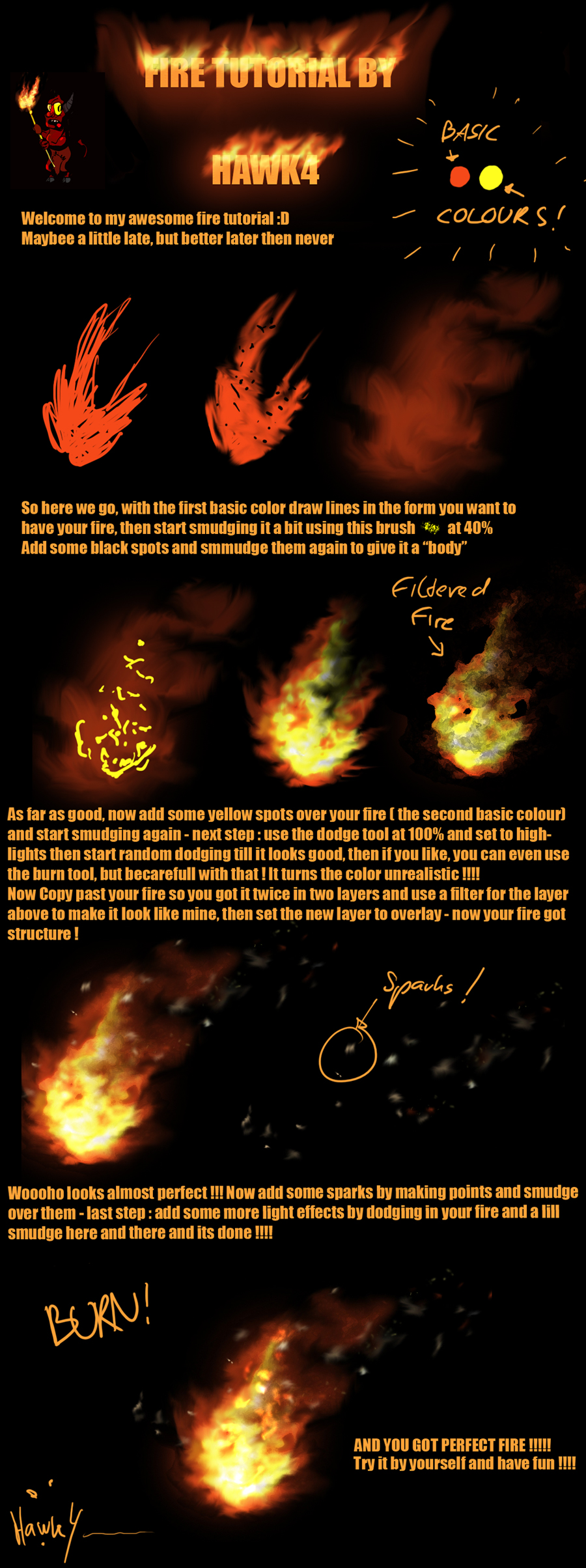Fire tutorial by Hawk4 on DeviantArt
