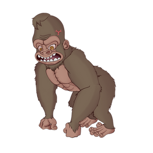 Angry Gorilla