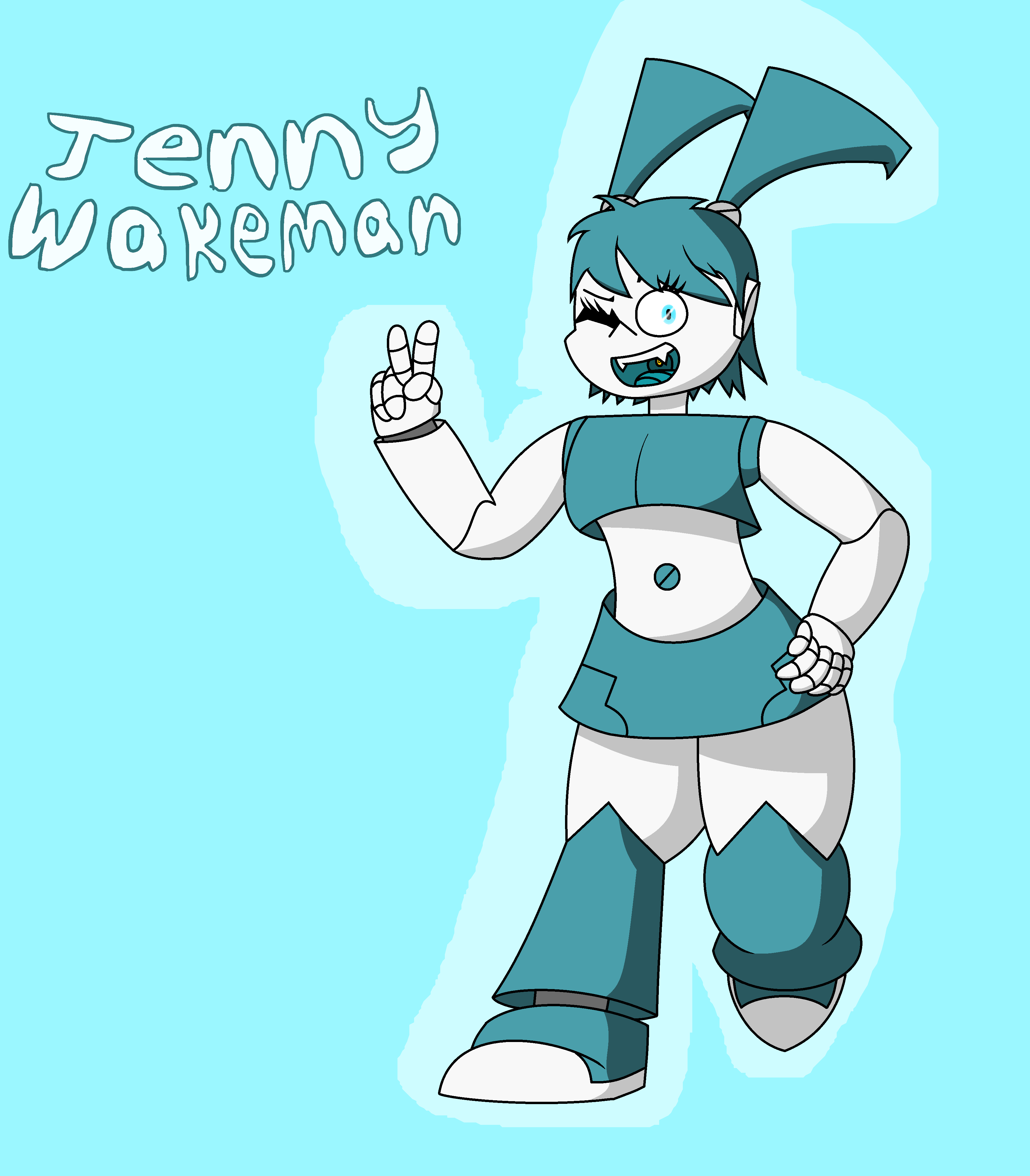 Jenny Wakeman (XJ-9) by BrunoMilan13 on DeviantArt