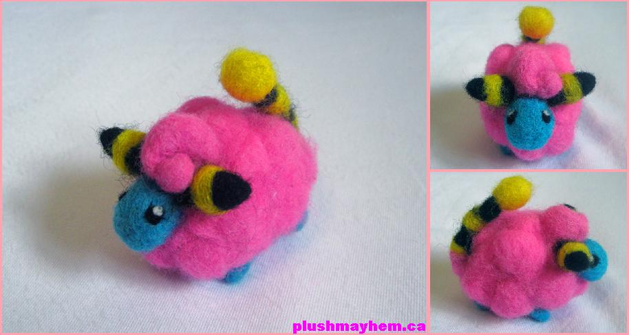 Felted Shiny Mareep