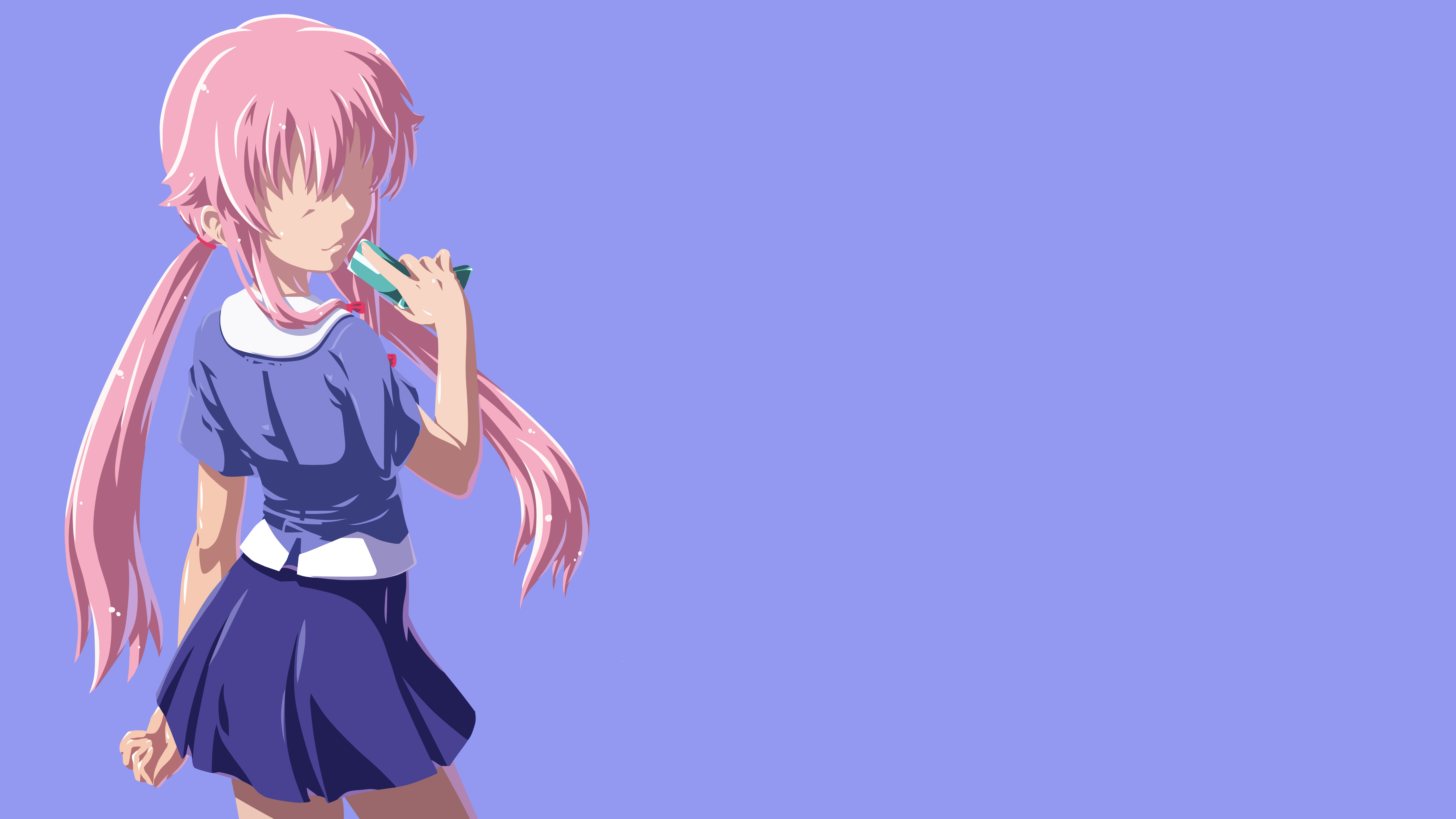 Anime Mirai Nikki HD Wallpaper by DinocoZero