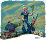 Popeye the Sailor by juarezricci