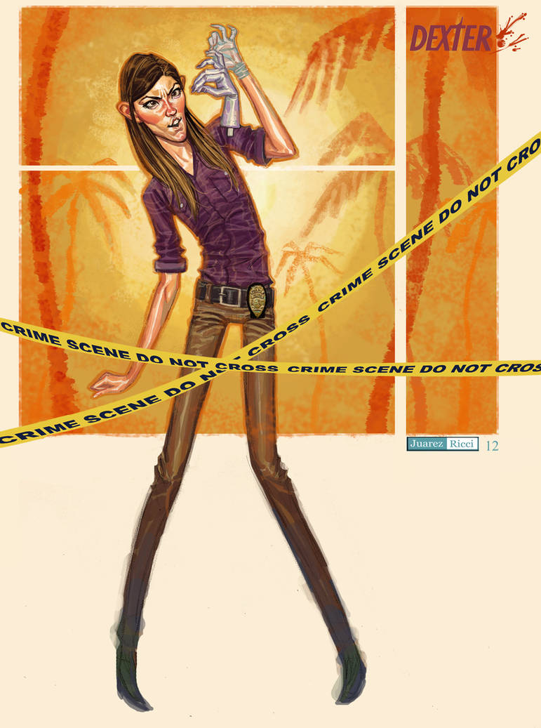 Debra Morgan from Dexter by juarezricci on DeviantArt