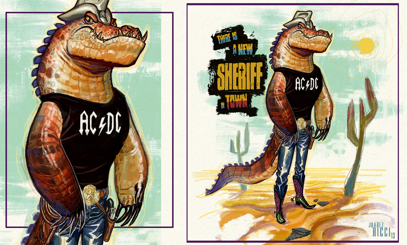 Sheriff Croc by juarezricci