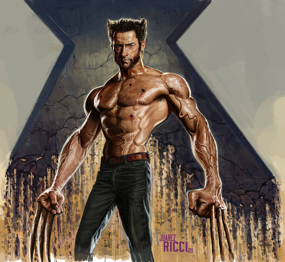 Wolverine - Hugh Jackman by juarezricci on DeviantArt