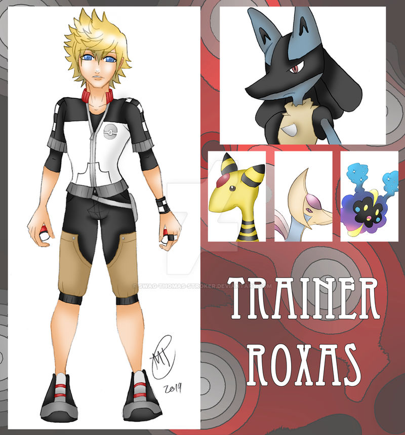 KH X Pokemon - Trainer Roxas by Swag-Thomas-Stroker on DeviantArt