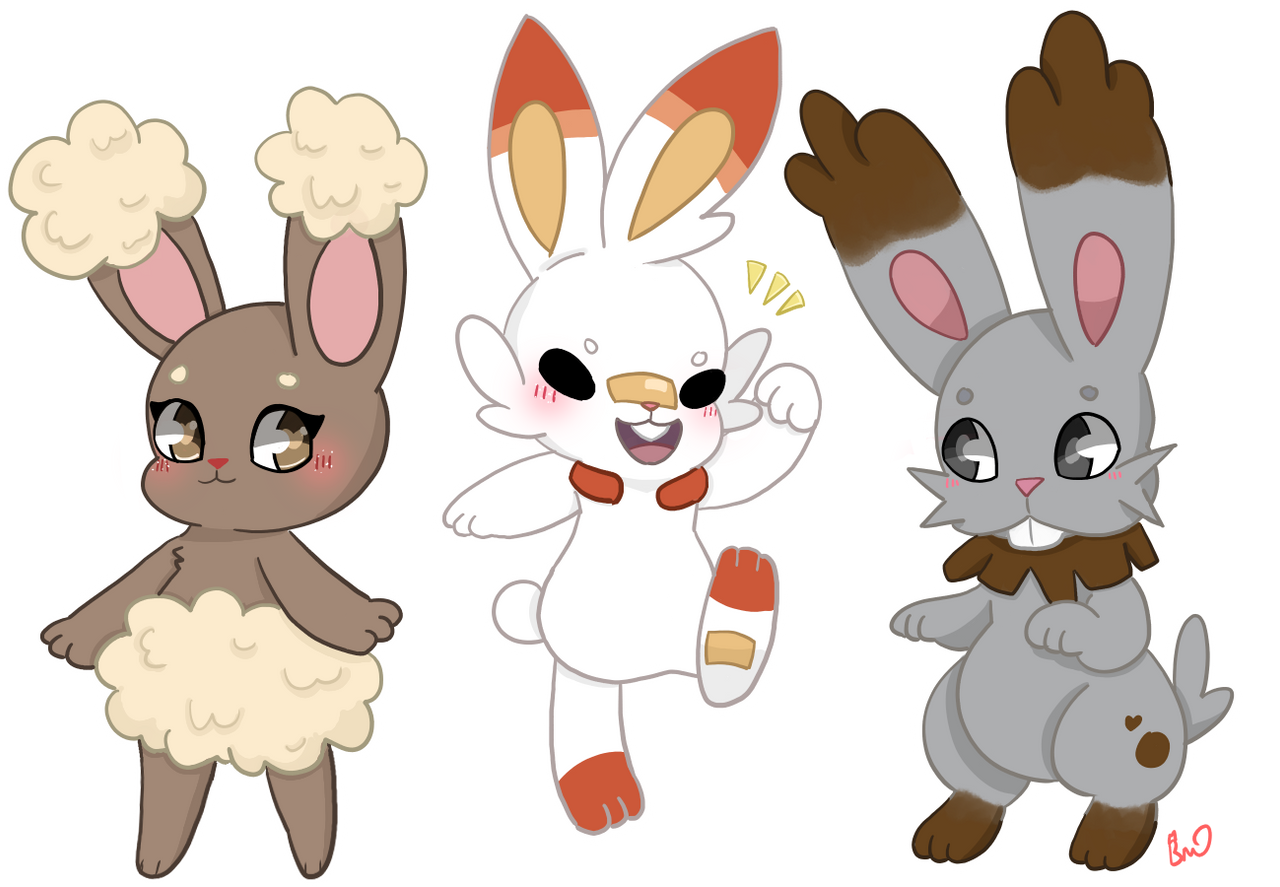 Bunny Pokemon Friends by TwilightMew16 on DeviantArt