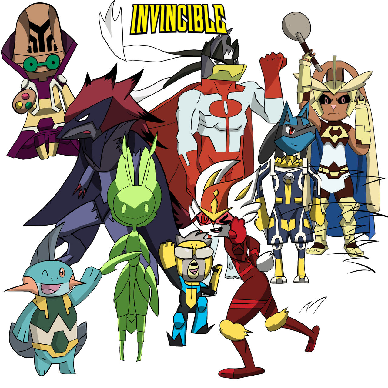 Invincible X Pokemon by HeavenlyProductions on DeviantArt