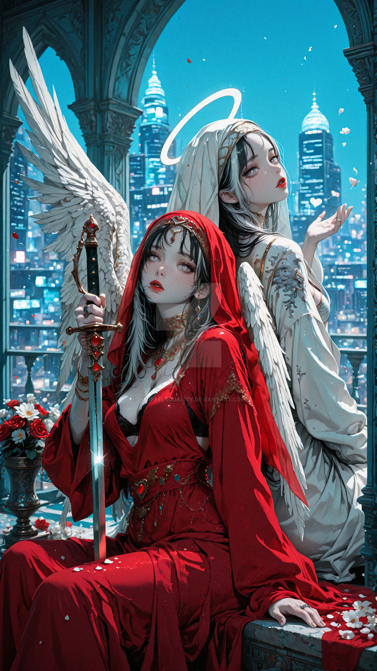 Devil Divides Heaven's Divide by LucifaelsQuality on DeviantArt