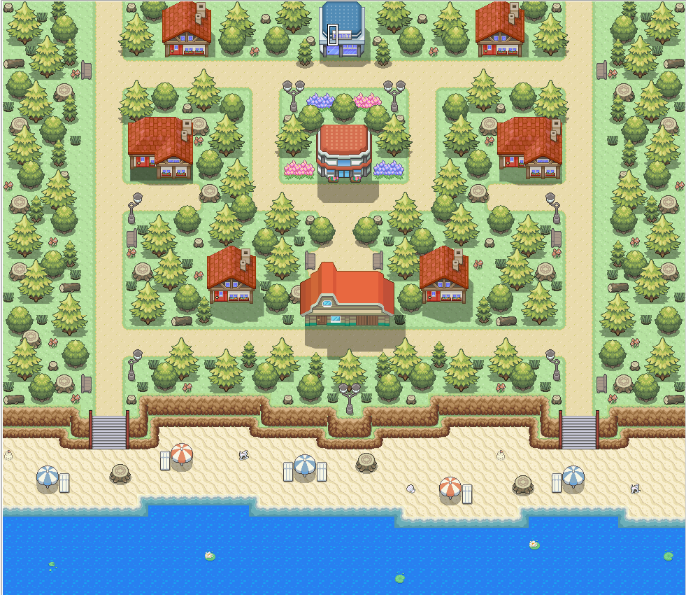 Mapping project #1- Starter Town by S3mmy23 on DeviantArt