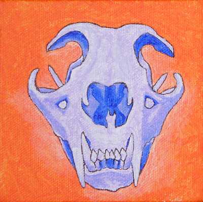 Lavender Beast Skull