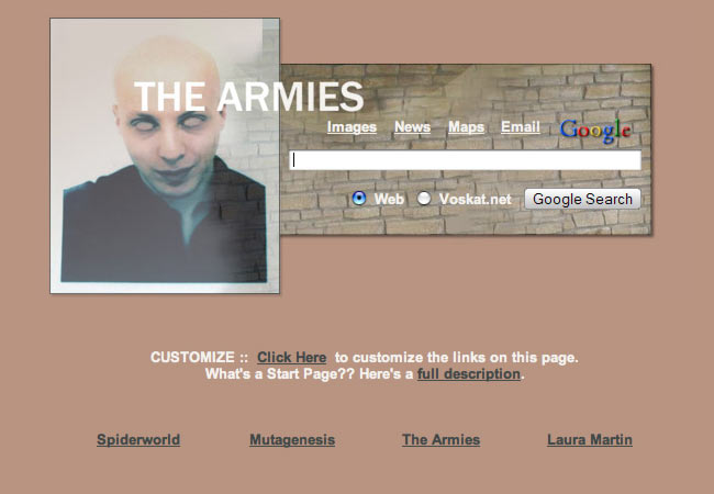 The Armies Startpage