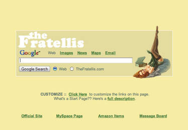 The Fratellis Startpage