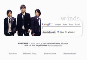 w-inds. Startpage