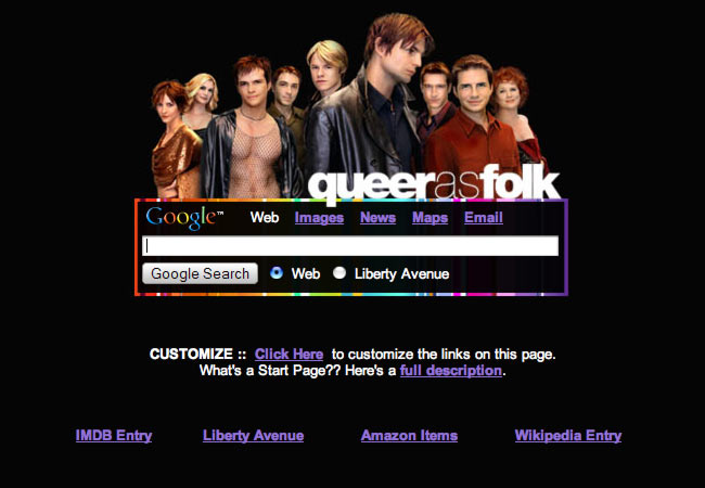 Queer as Folk Startpage