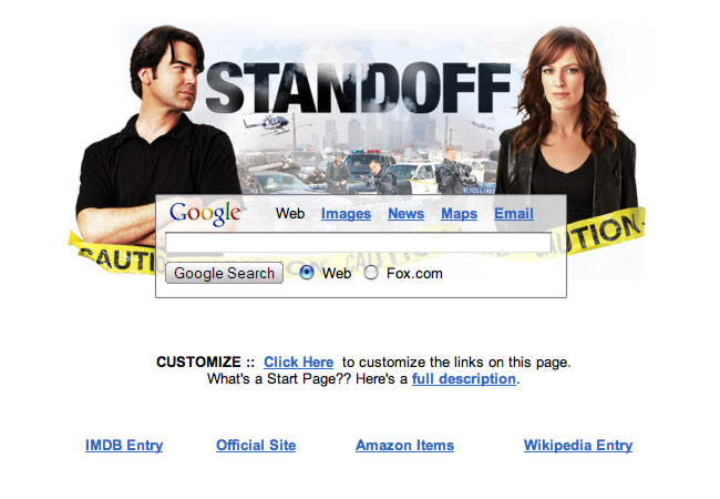 Standoff Startpage