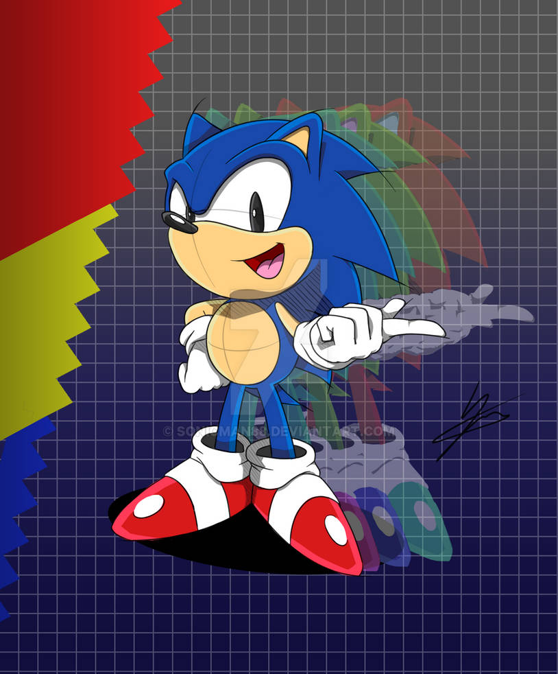 Classic Sonic Classic Fun by sonicman88 on DeviantArt