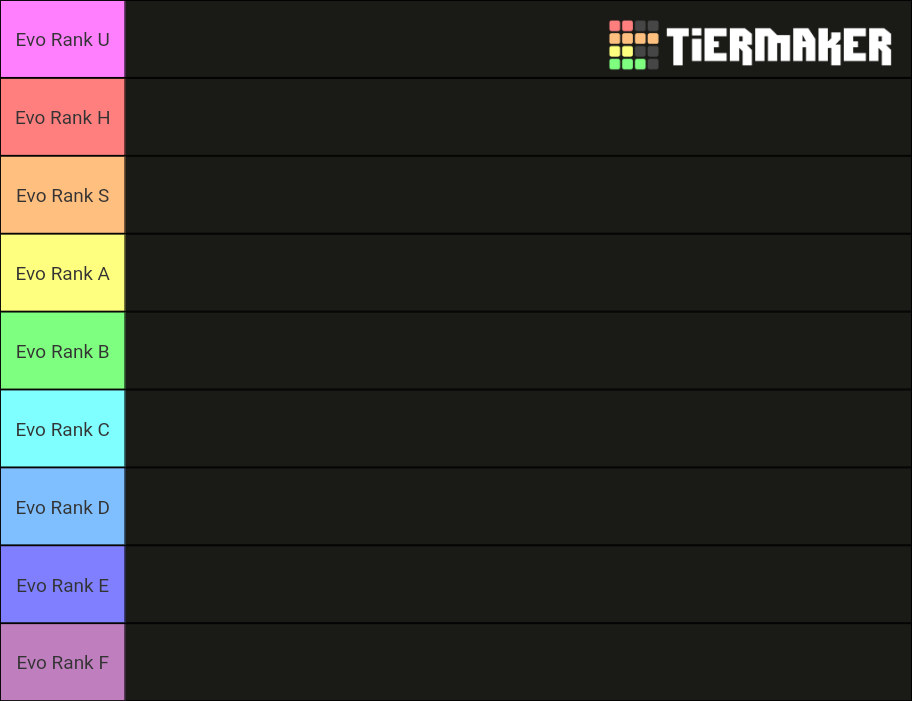 Tier ranking