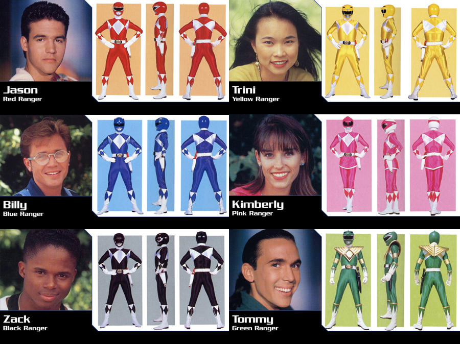 Mighty Morphin Power Rangers Season 1 by gera26 on DeviantArt
